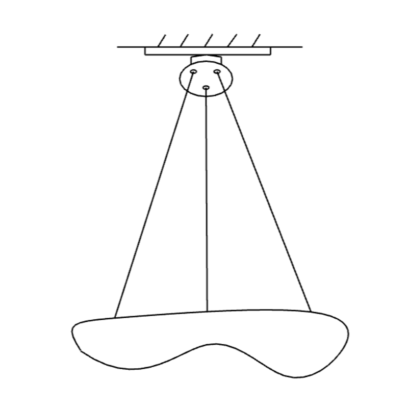 Creative Minimalist Cloud Doughnut Pendant Lamp - Querencian