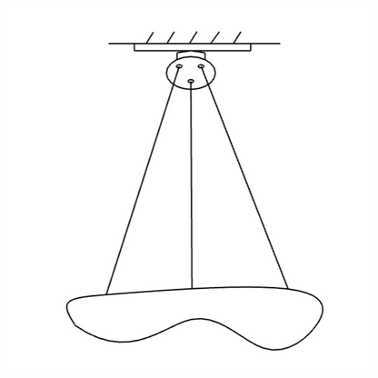 Creative Minimalist Cloud Doughnut Pendant Lamp - Querencian