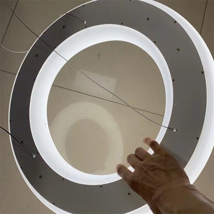 Creative Minimalist Cloud Doughnut Pendant Lamp - Querencian