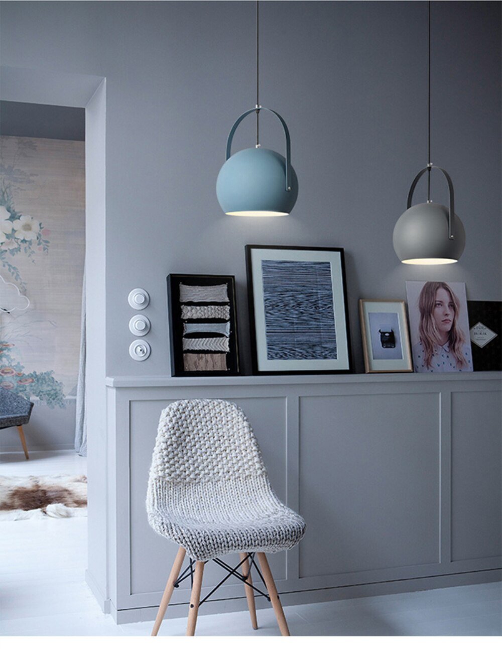 E27 Colourful Home Decoration LED Pendant Lights - Querencian