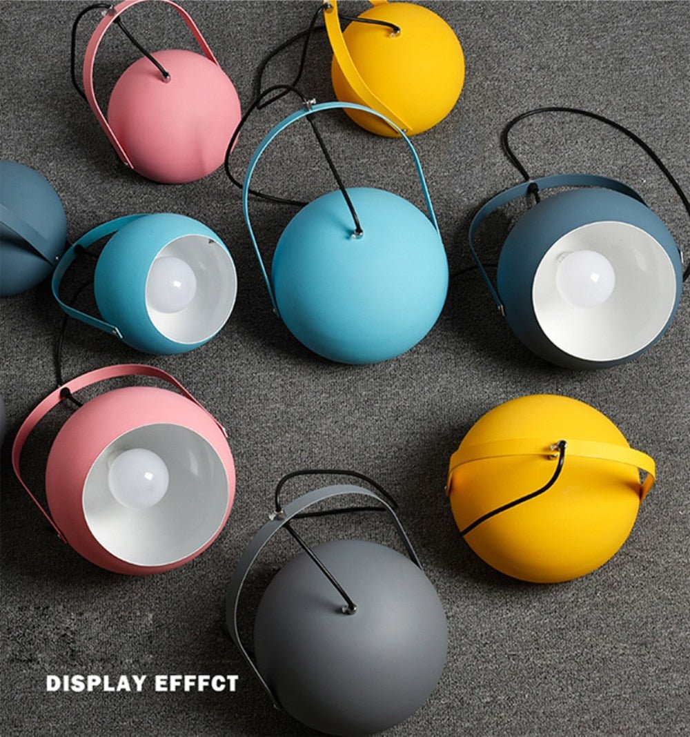 E27 Colourful Home Decoration LED Pendant Lights - Querencian