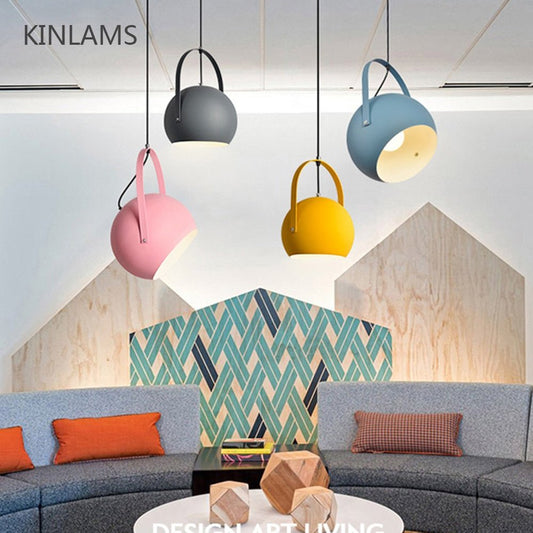 E27 Colourful Home Decoration LED Pendant Lights - Querencian