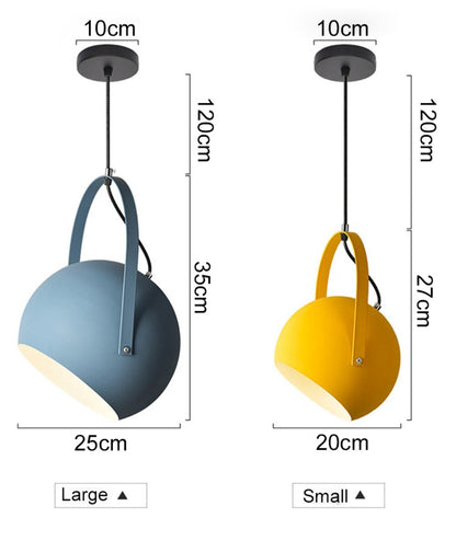 E27 Colourful Home Decoration LED Pendant Lights - Querencian