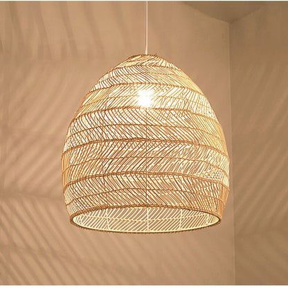 E27 Lighting Fixtures Chinese Style Rattan Light - Querencian