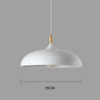 E27 Modern LED Iron Oak Pendant Lights - Querencian