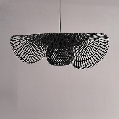 E27 Suspension Chinese Style Bamboo Pendant Lights - Querencian