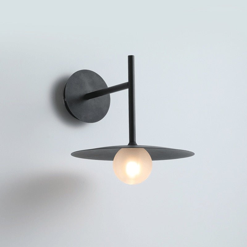 Flying Saucer Background Wall Lamp Sconces - Querencian