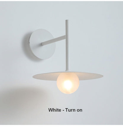 Flying Saucer Background Wall Lamp Sconces - Querencian