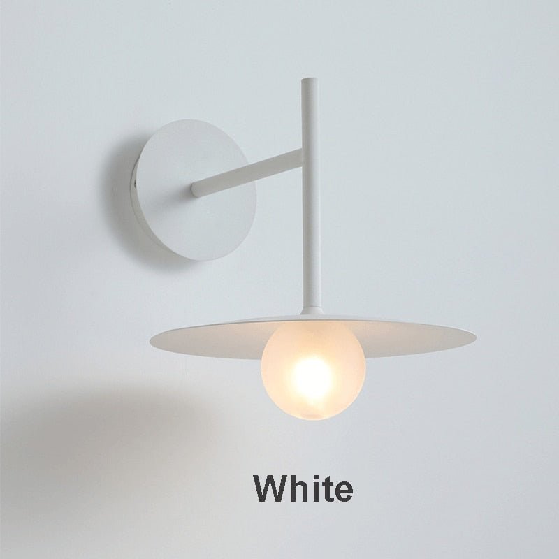 Flying Saucer Background Wall Lamp Sconces - Querencian