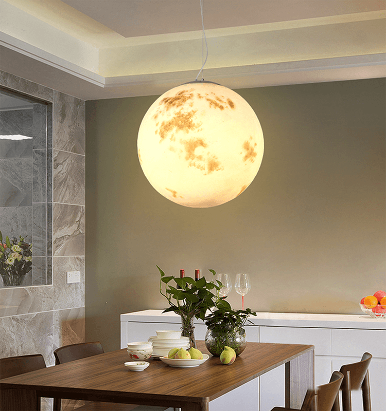 Full Moon Retro Personality Art Ball Lamps - Querencian