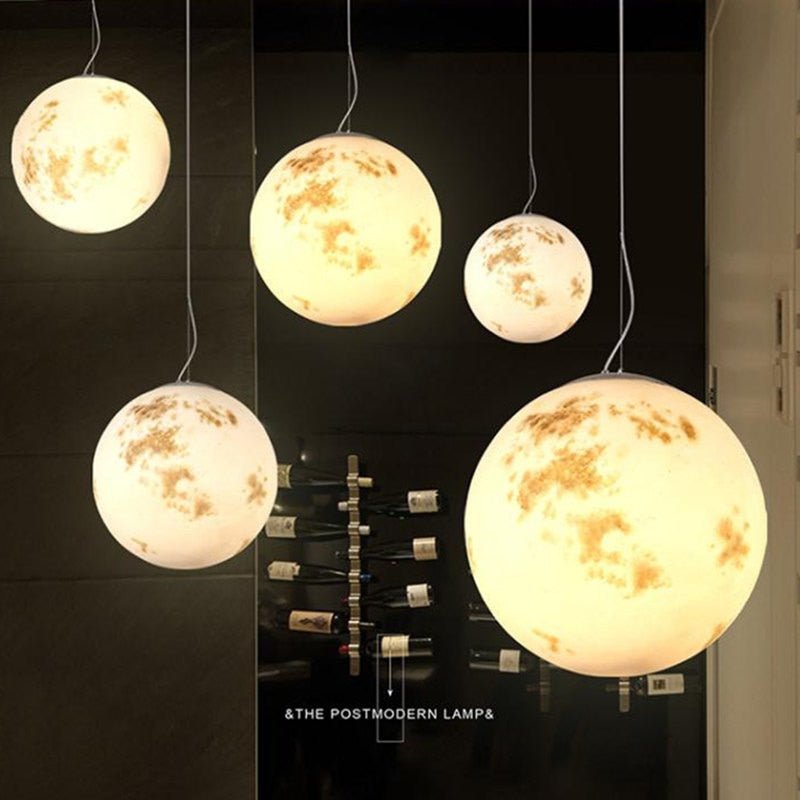 Full Moon Retro Personality Art Ball Lamps - Querencian