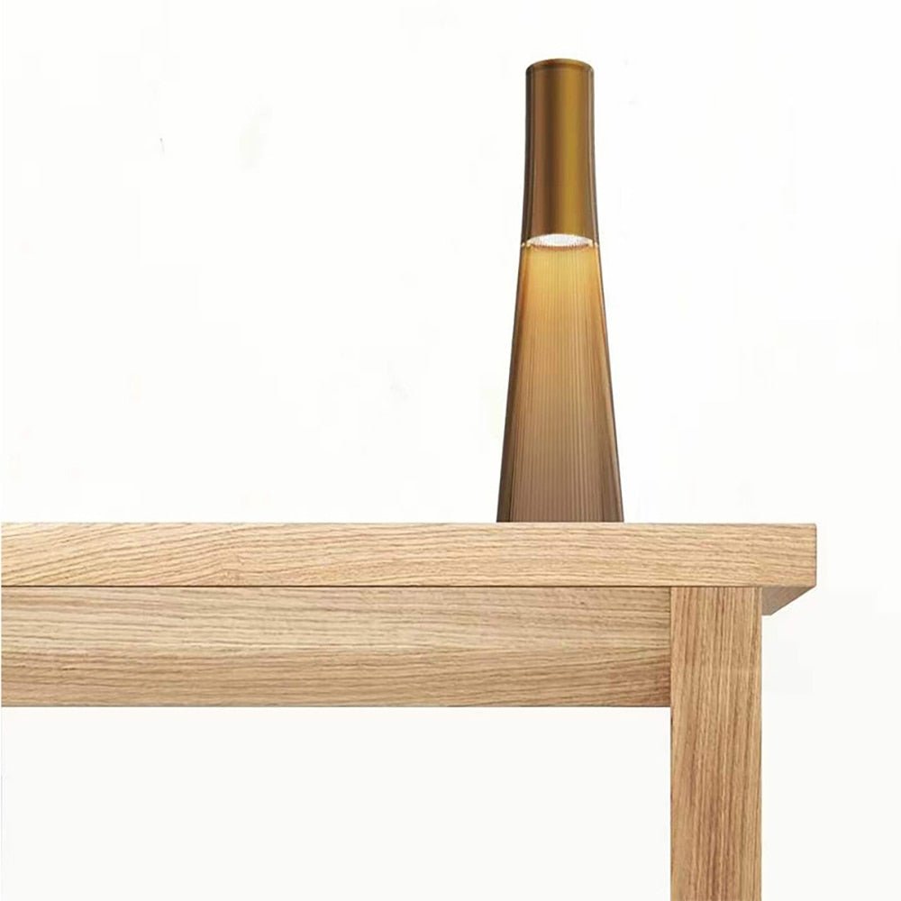 Glass LED touch switch dimming table lamp - Querencian