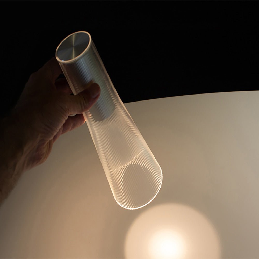 Glass LED touch switch dimming table lamp - Querencian