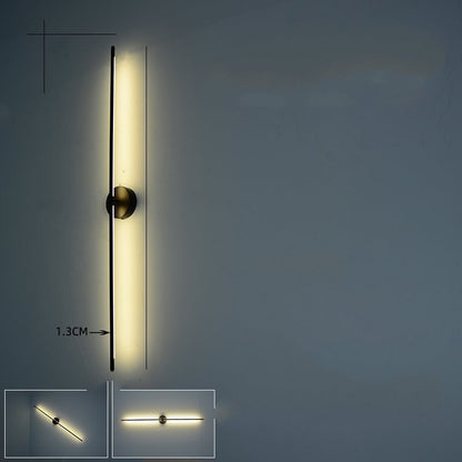 Gold Luxury Geometric Lines Wall Lamps Lights - Querencian