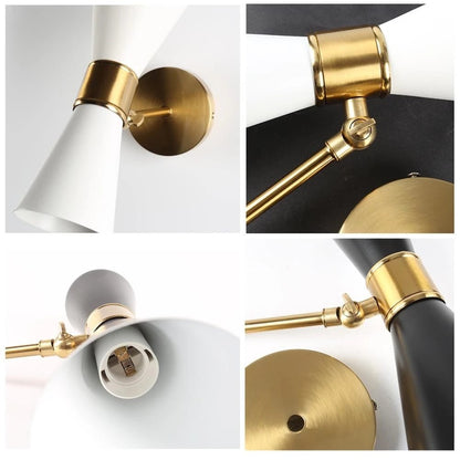 Golden LED Wall Lamps Lighting House Decoration - Querencian