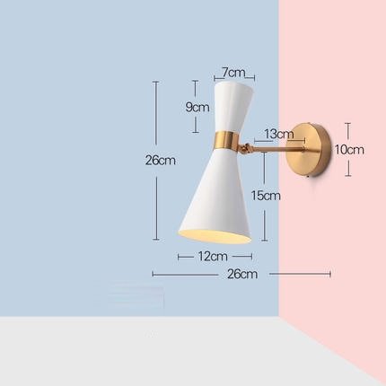 Golden LED Wall Lamps Lighting House Decoration - Querencian
