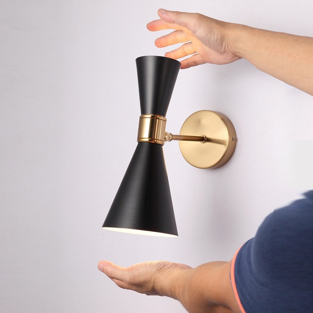 Golden LED Wall Lamps Lighting House Decoration - Querencian