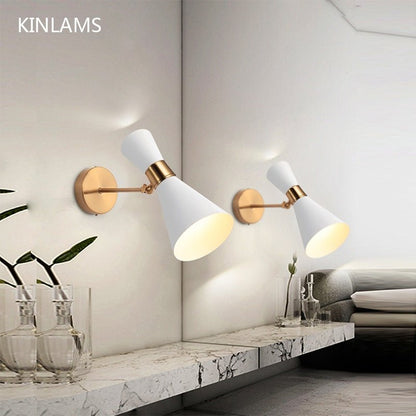 Golden LED Wall Lamps Lighting House Decoration - Querencian