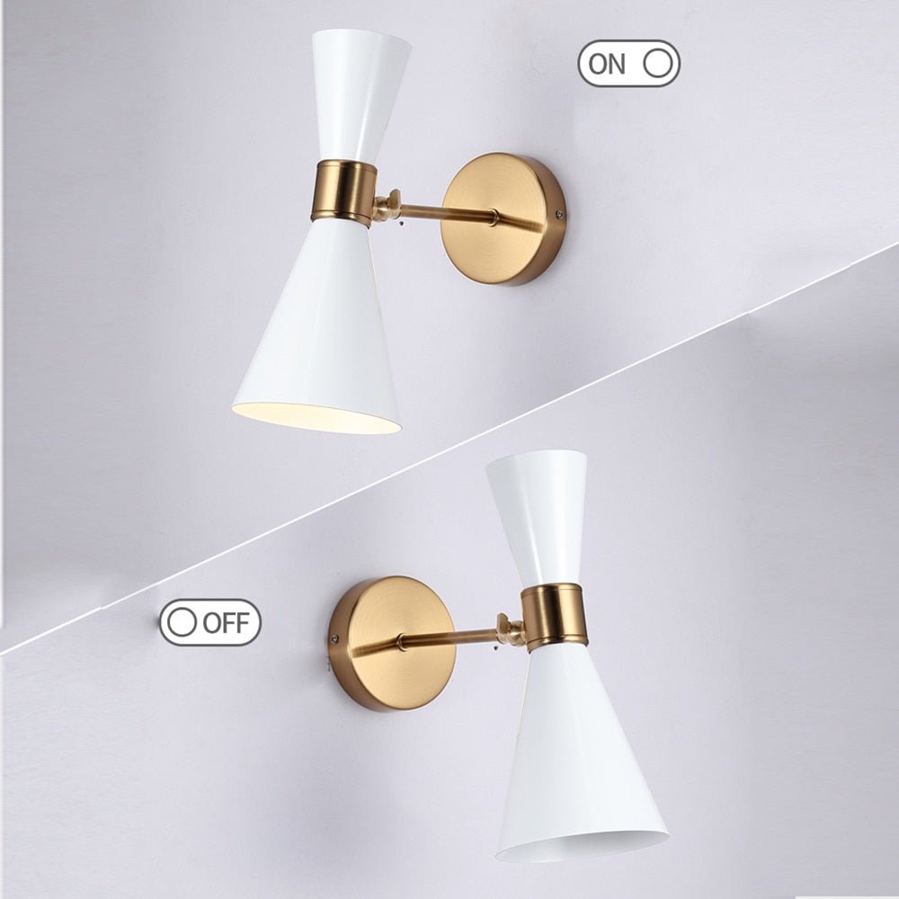 Golden LED Wall Lamps Lighting House Decoration - Querencian