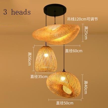 Hand Make Bamboo Hanging Ceiling Pendant Lamps - Querencian