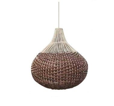 Hand-woven E27 Suspension Rattan Pendant Lights - Querencian
