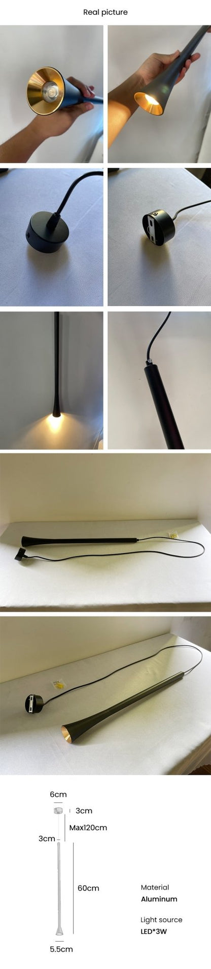 Home Indoor Line LED Pendant Light - Querencian