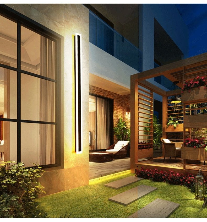 IP65 Waterproof Long Strip LED Wall Lights - Querencian