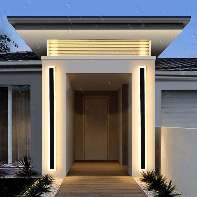 IP65 Waterproof Long Strip LED Wall Lights - Querencian