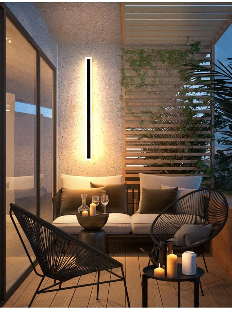IP65 Waterproof Long Strip LED Wall Lights - Querencian