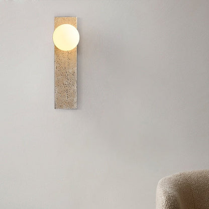 Japanese Retro Glass Resin Wall LED Lights - Querencian