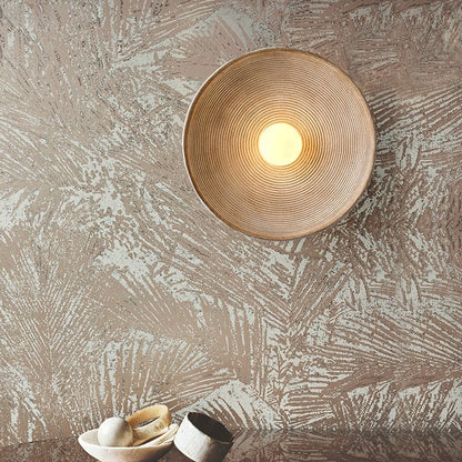 Japanese Style Retro Circle Wall Sconces Lighting - Querencian