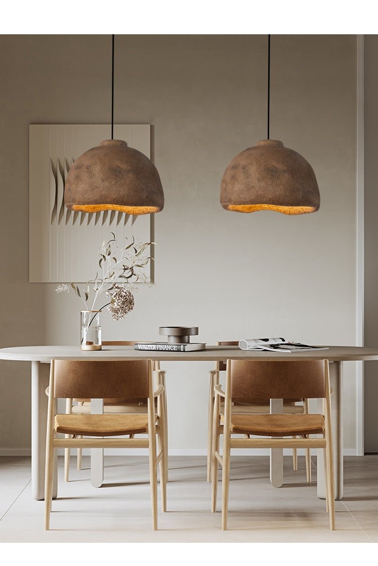 Japanese Wabi-sabi Chandelier for Restaurant Bedroom - Querencian