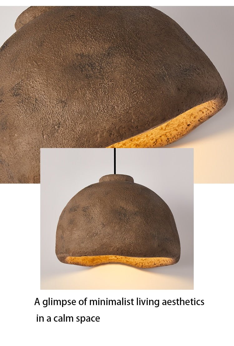 Japanese Wabi-sabi Chandelier for Restaurant Bedroom - Querencian