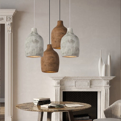 Japanese Wabi-sabi Chandelier for Restaurant Bedroom - Querencian
