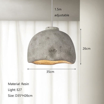 Japanese Wabi-sabi Chandelier for Restaurant Bedroom - Querencian