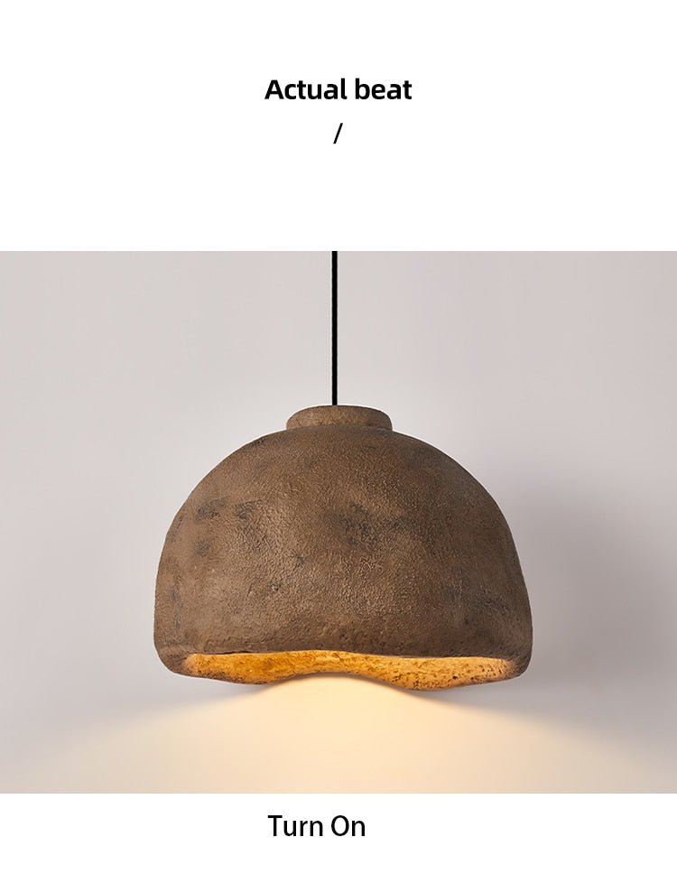 Japanese Wabi-sabi Chandelier for Restaurant Bedroom - Querencian