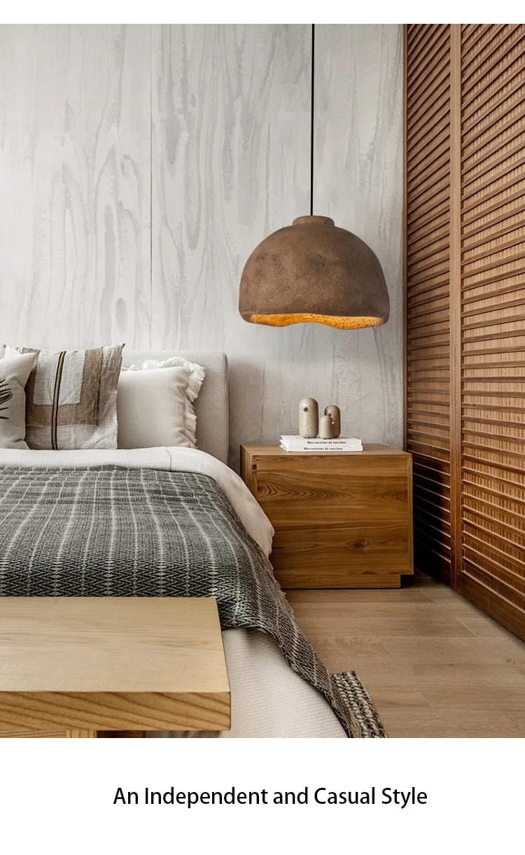 Japanese Wabi-sabi Chandelier for Restaurant Bedroom - Querencian
