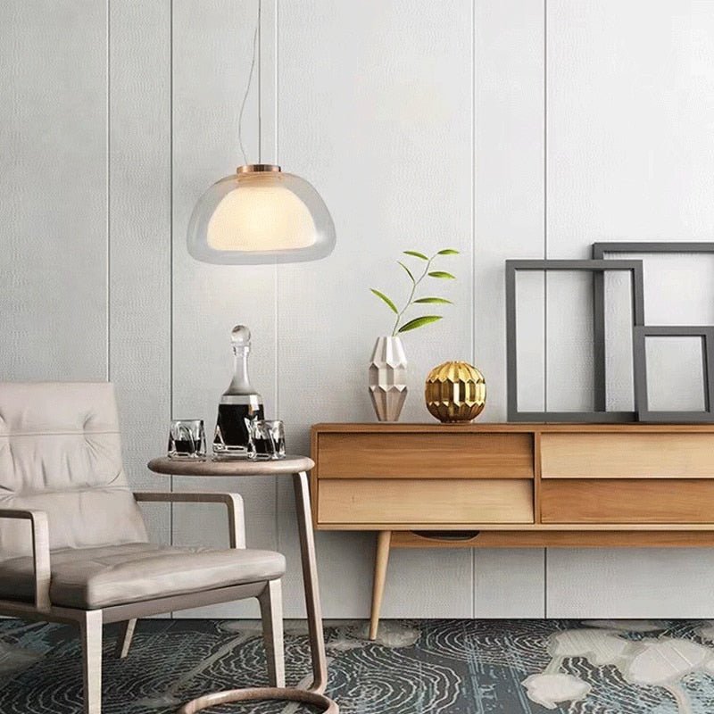 Jelly Glass INS Style Danish Pendant Lights - Querencian