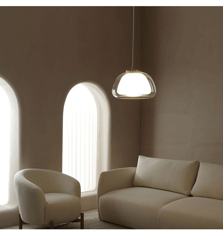 Jelly Glass INS Style Danish Pendant Lights - Querencian