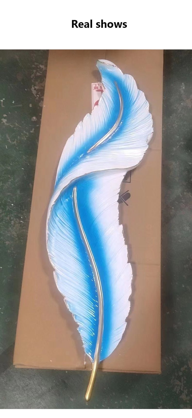 LED Feather Indoor Decorative Luxury Wall Lighting - Querencian