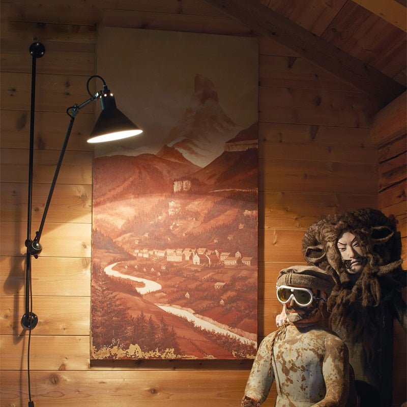 Long Arm Home Decoration Wall Light Fixture - Querencian