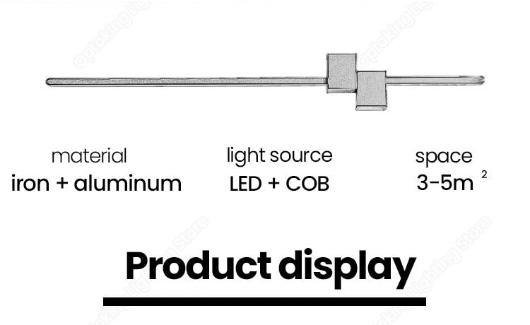Long Led Home Decor Wall Light Fixture - Querencian