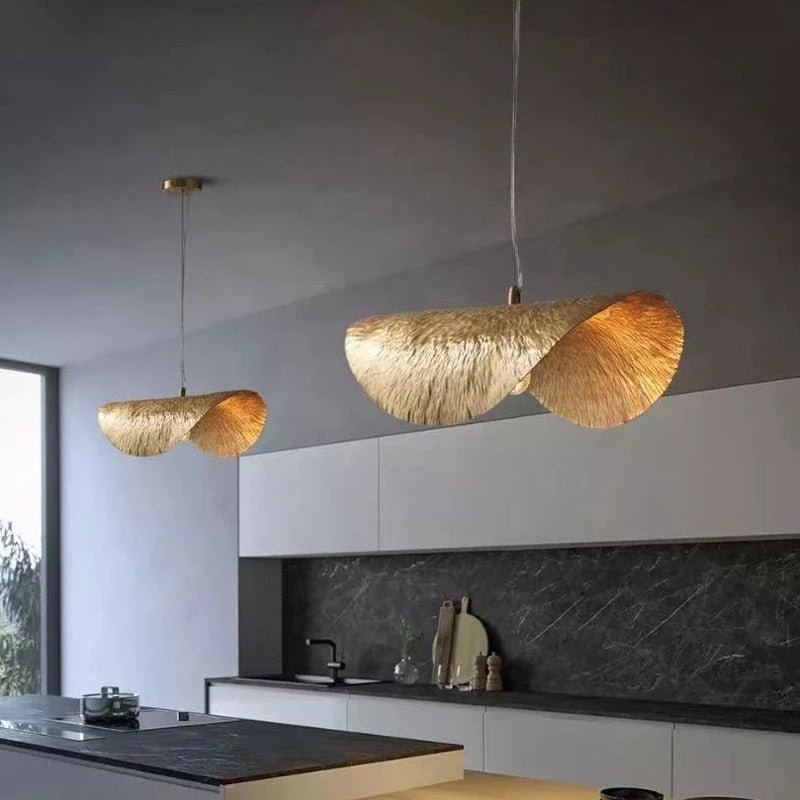 Lotus Leaf Hanging Pendant Lights - Querencian