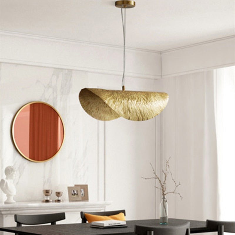 Lotus Leaf Hanging Pendant Lights - Querencian