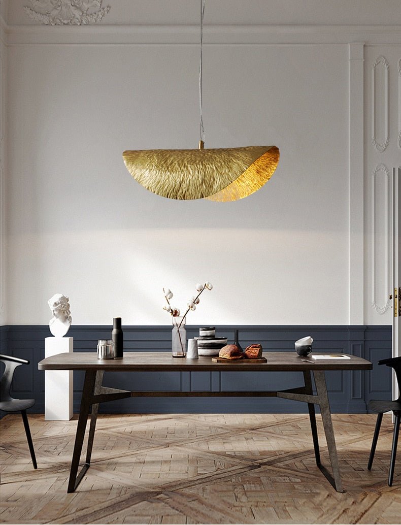 Lotus Leaf Hanging Pendant Lights - Querencian