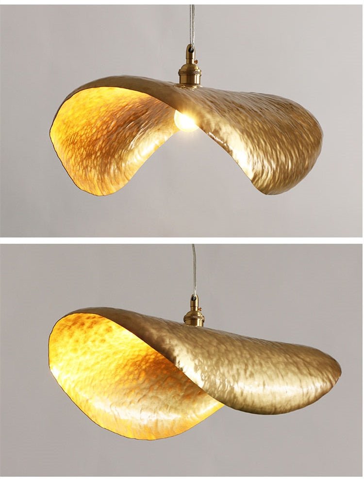 Lotus Leaf Hanging Pendant Lights - Querencian