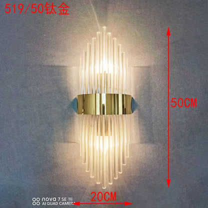 Luxury Crystal Postmodern Sconce Wall Light Fixtures - Querencian