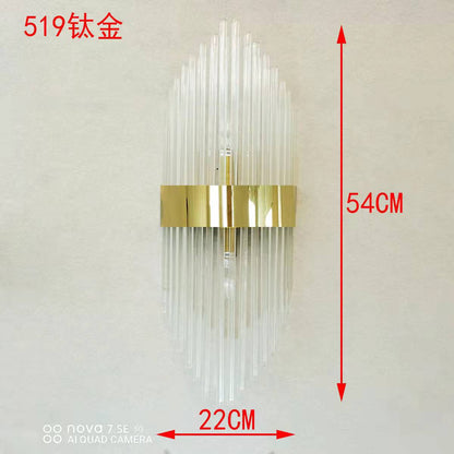 Luxury Crystal Postmodern Sconce Wall Light Fixtures - Querencian