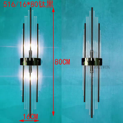 Luxury Crystal Postmodern Sconce Wall Light Fixtures - Querencian