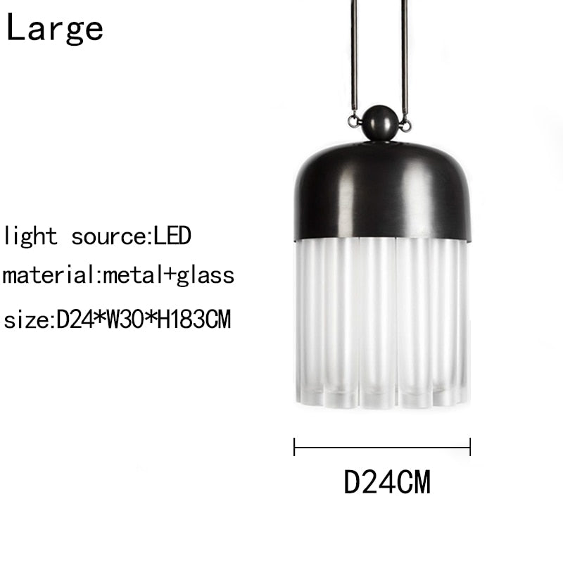 Luxury Glass Room Decor LED Pendant Light - Querencian